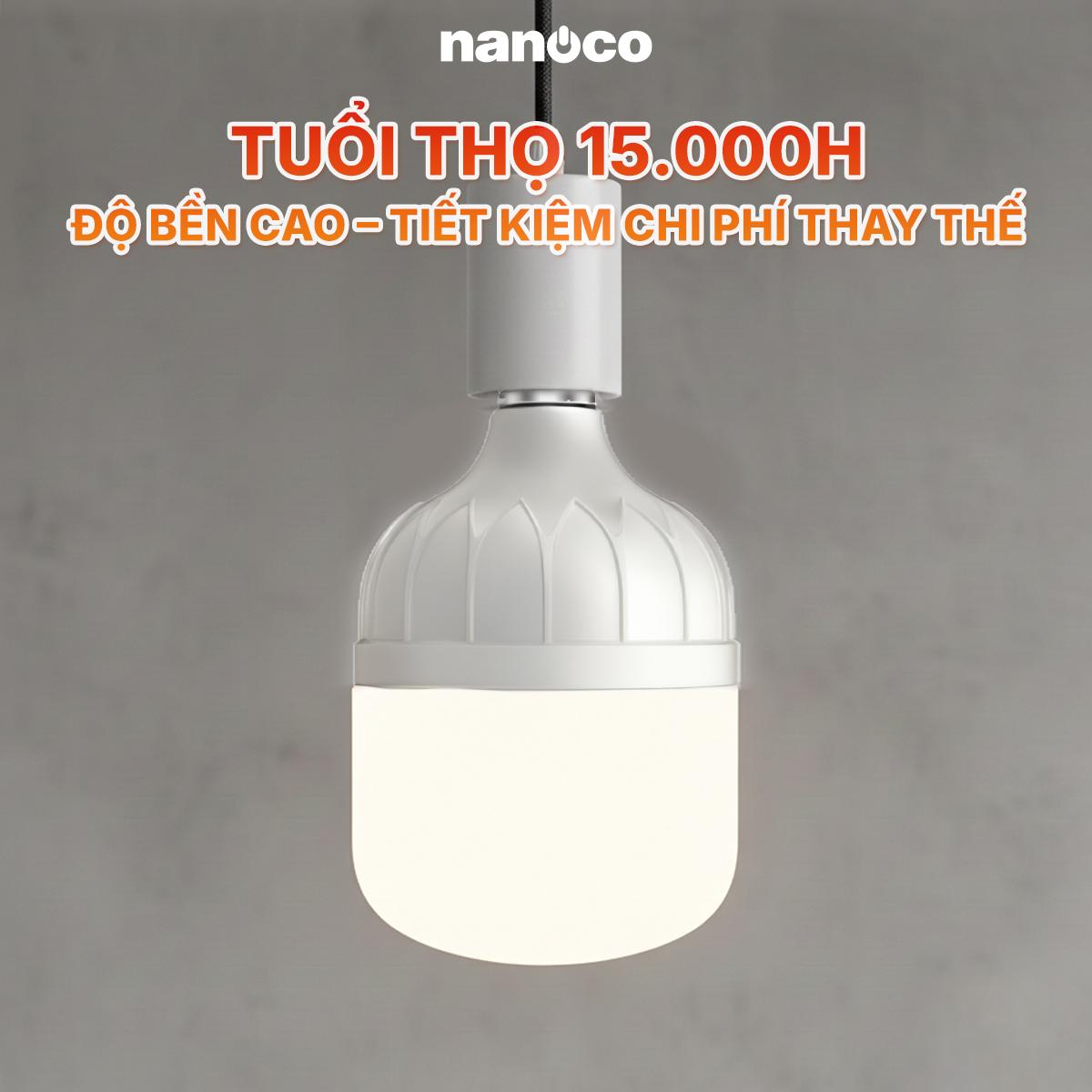 Bóng đèn Bulb trụ E27 - Lite Series Nanoco