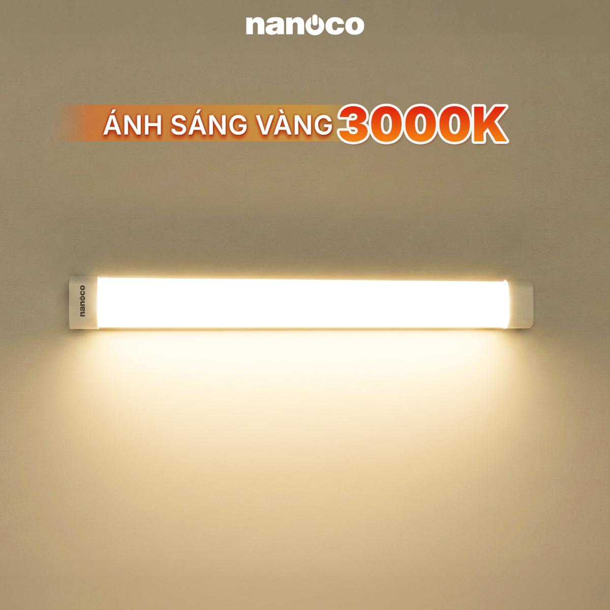 Đèn LED bán nguyệt Oval Nhựa Nanoco
