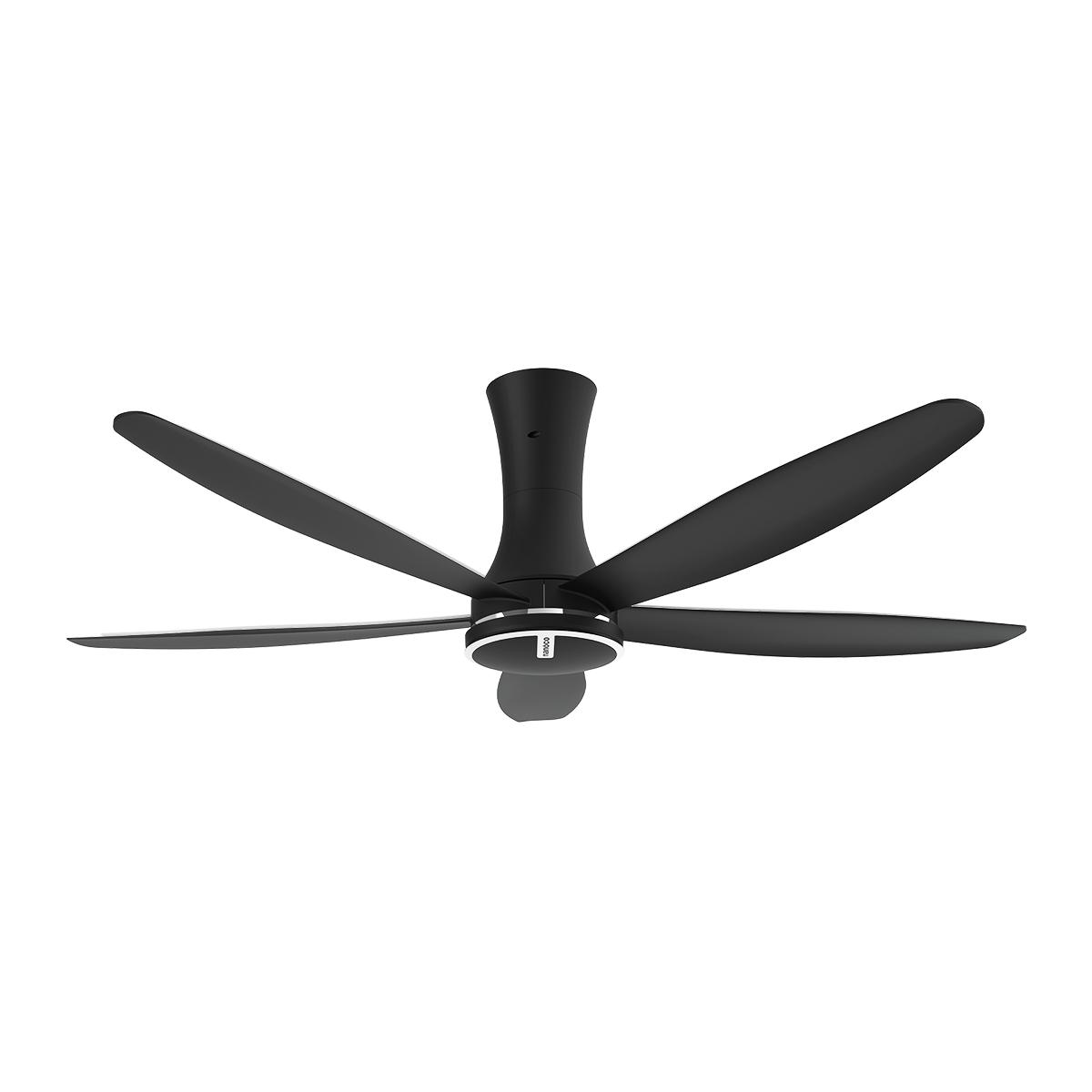 Quạt trần 5 cánh nhựa, động cơ BLDC, ti 33cm
