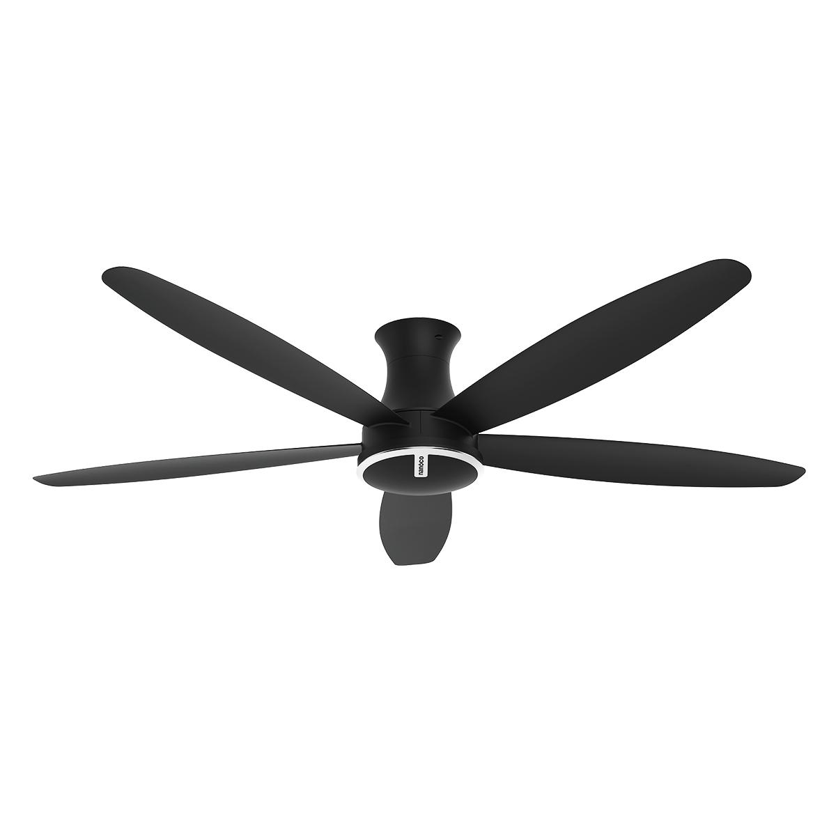 Quạt trần 5 cánh nhựa, động cơ BLDC, ti 23cm