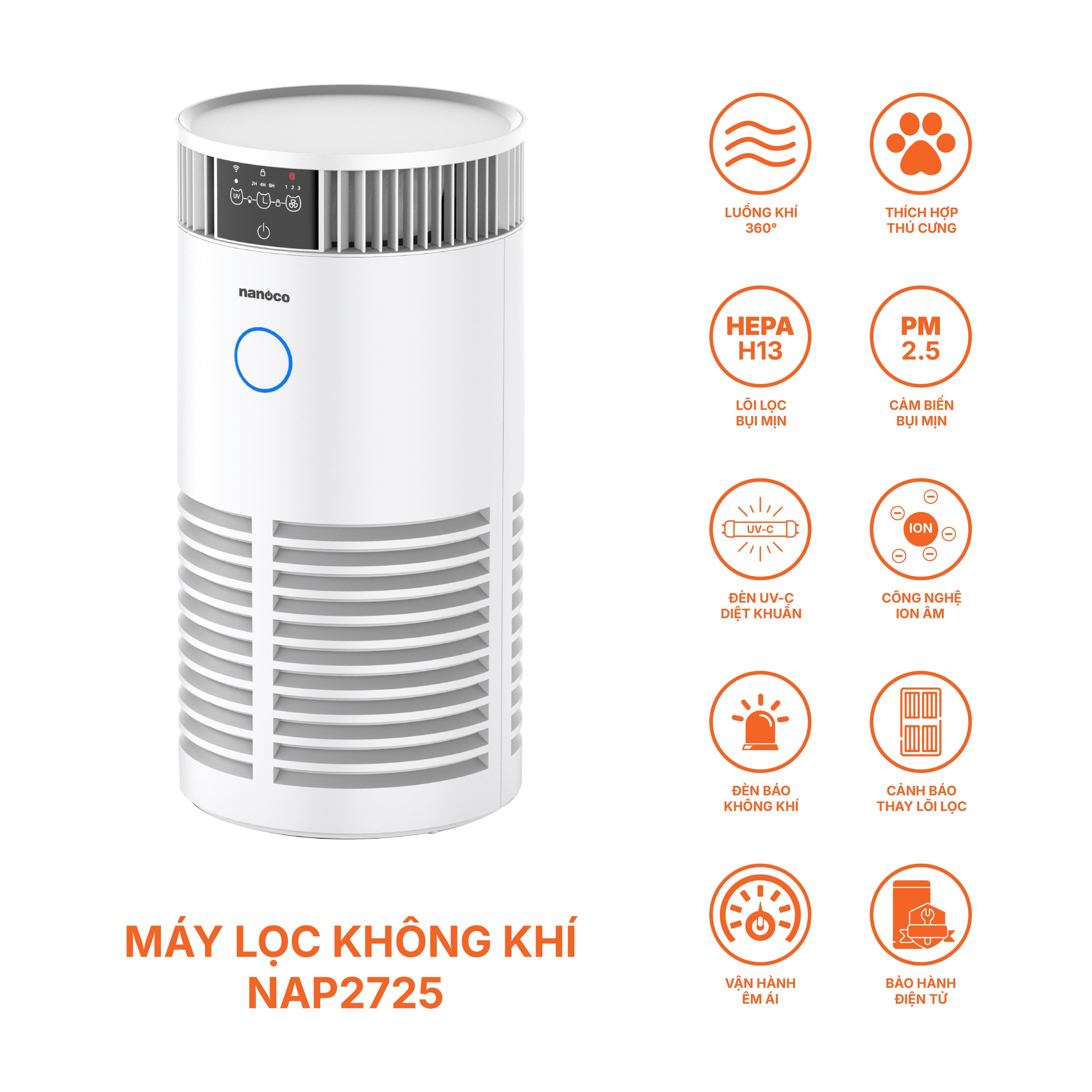 Máy lọc không khí NAP2725