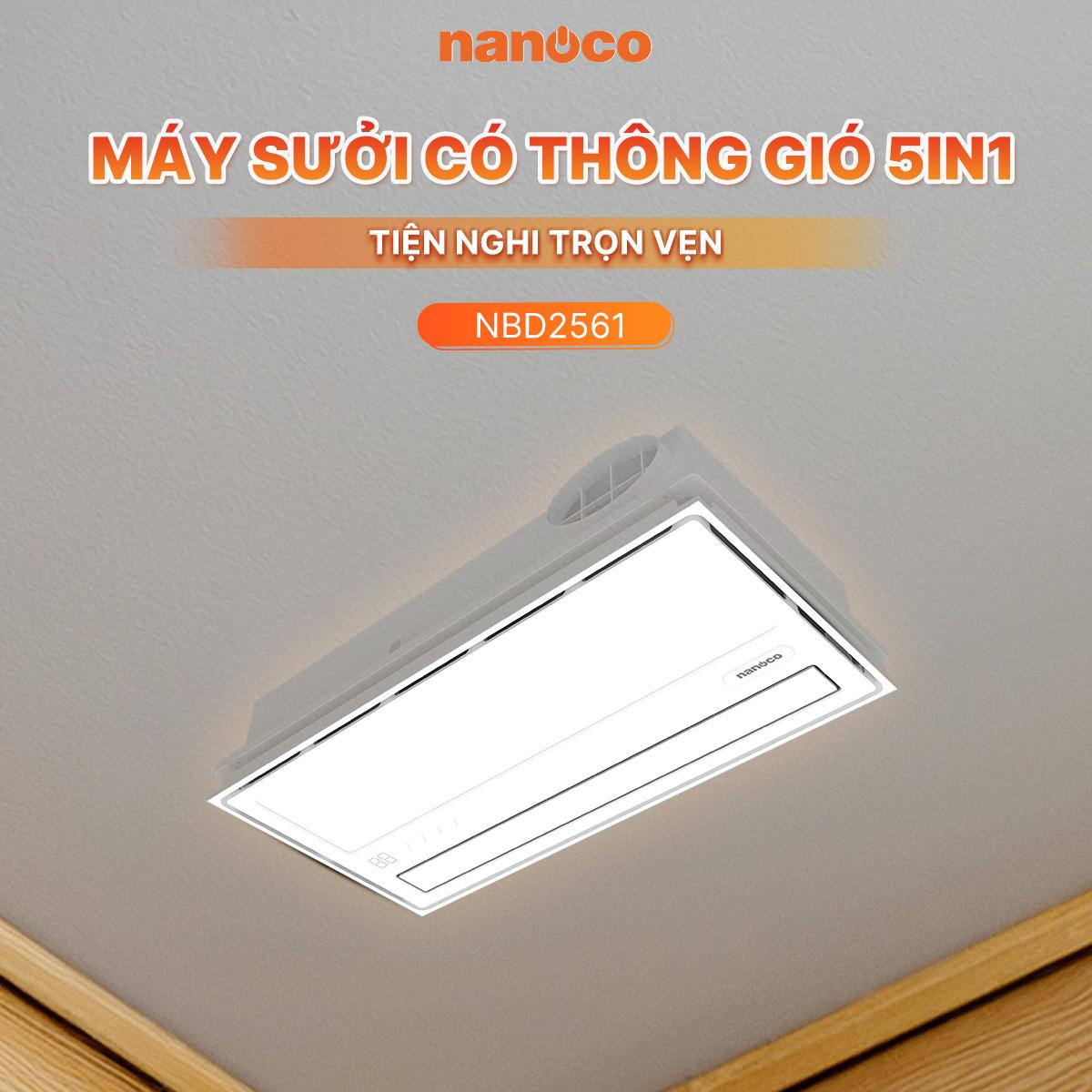 Máy sưởi có thông gió 5in1, NBD2561
