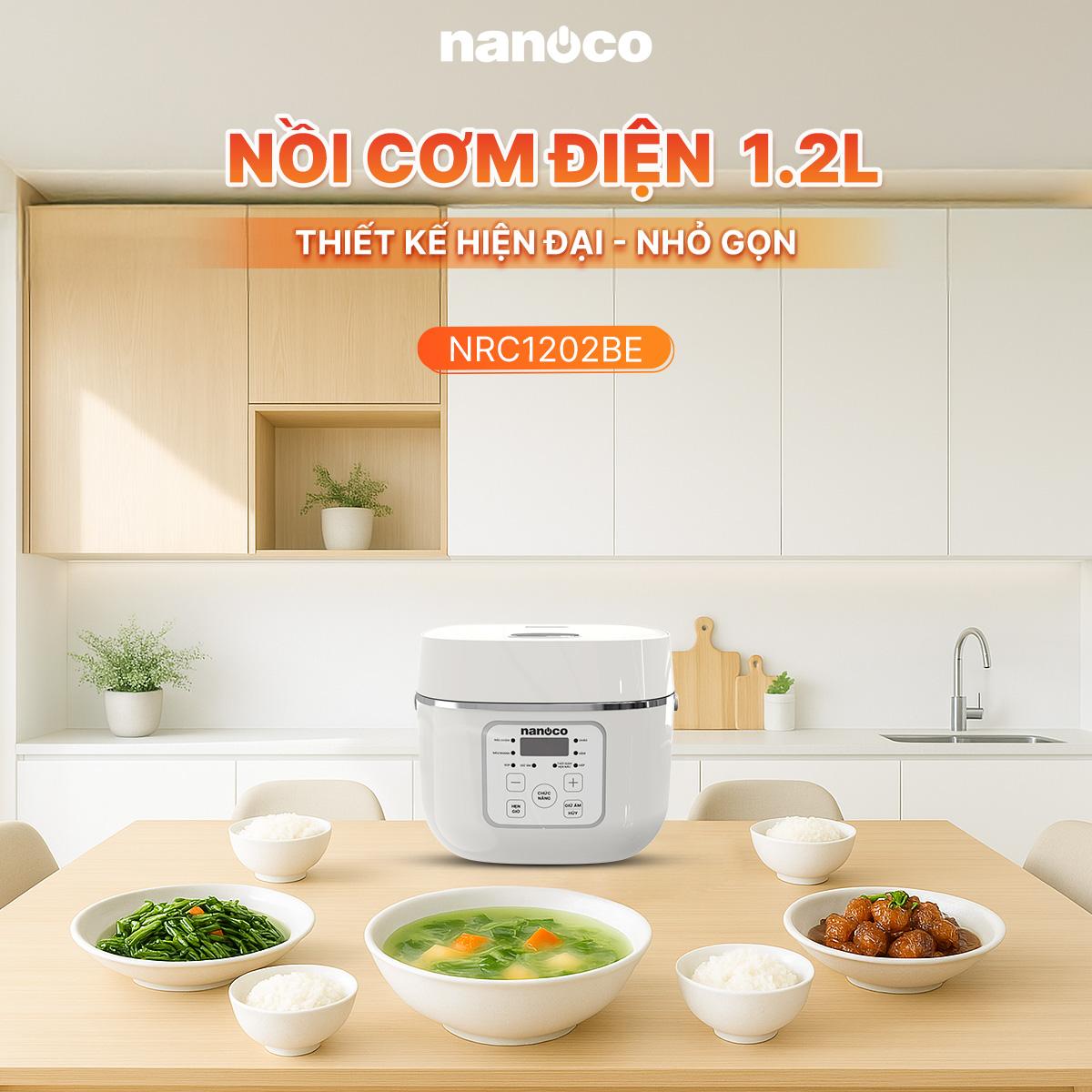 Nồi cơm điện nắp gài, 1.2L, màu begie
