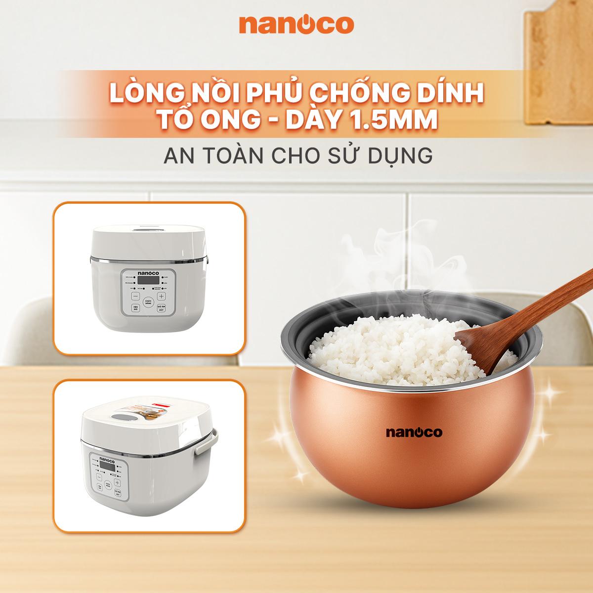 Nồi cơm điện nắp gài, 1.2L, màu begie