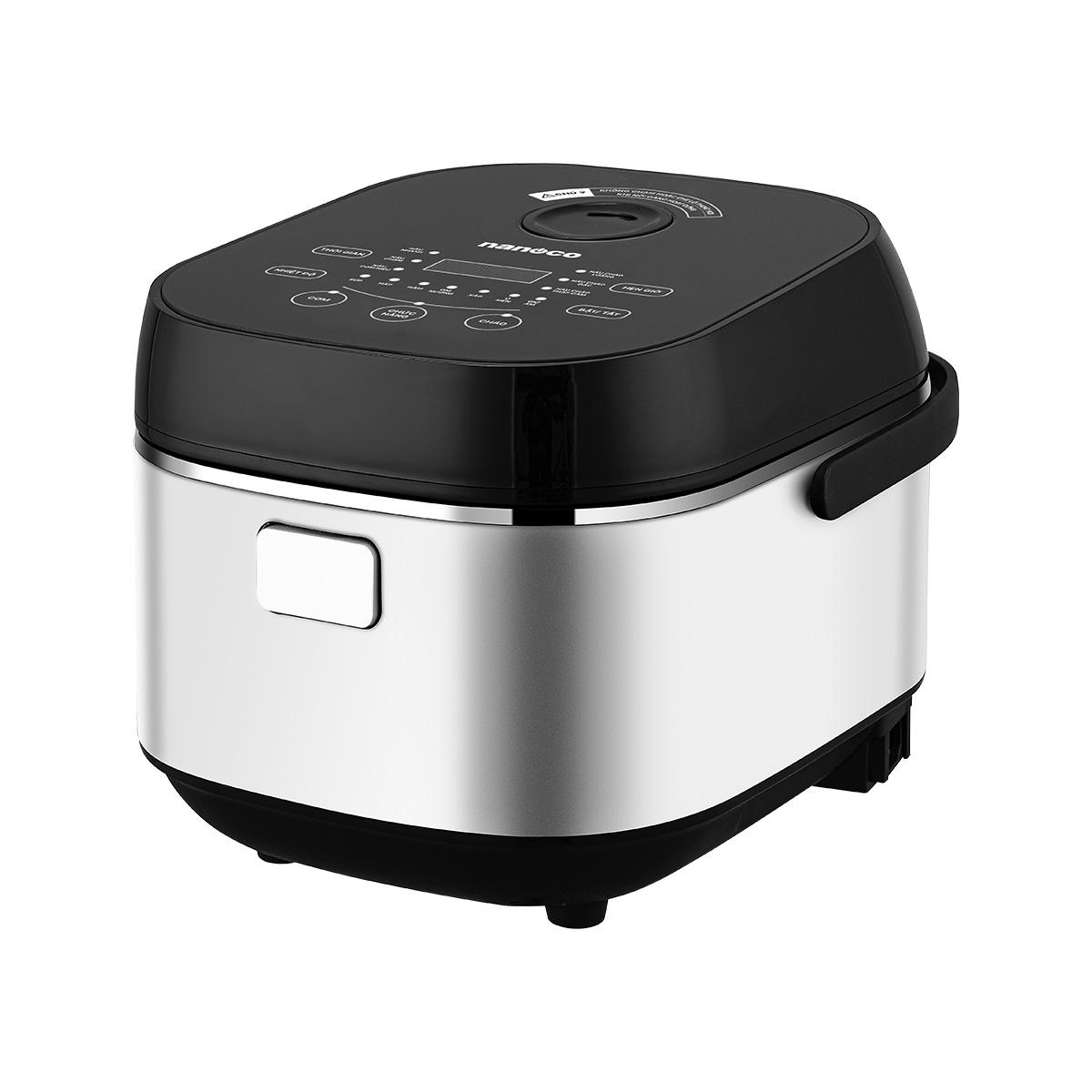 Nồi cơm điện nắp gài, 1.8L, màu đen