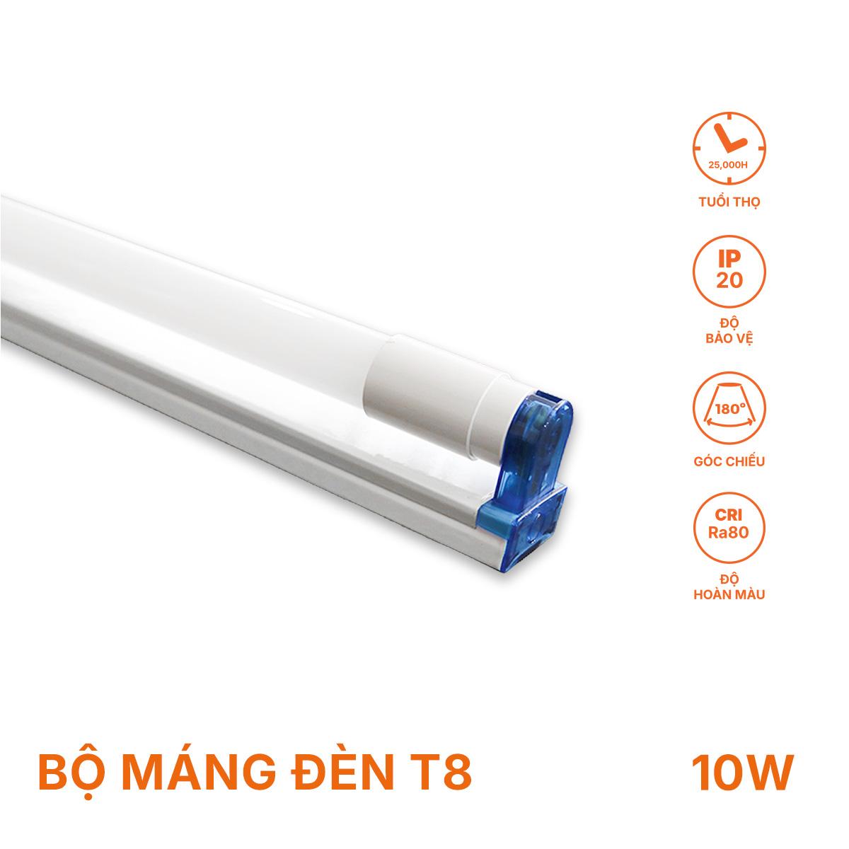 Bộ máng đèn thủy tinh Lite Series