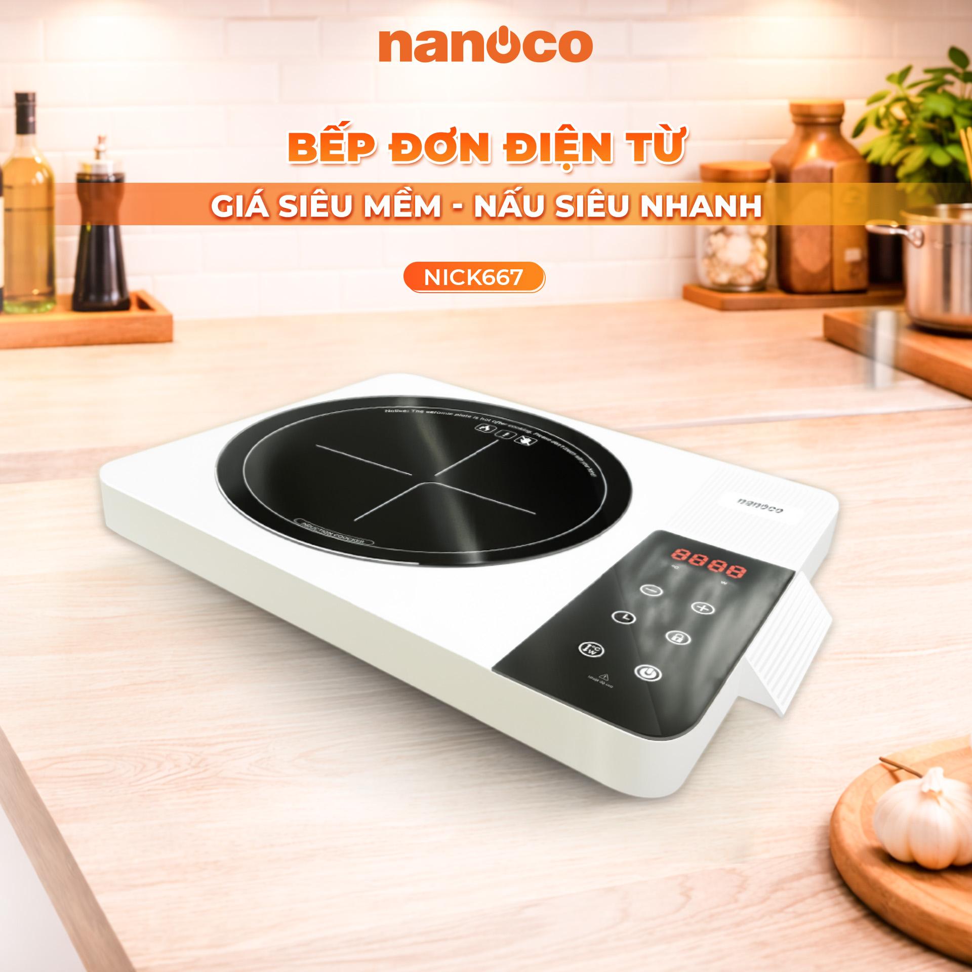 Bếp điện từ đơn Nanoco, NICK667