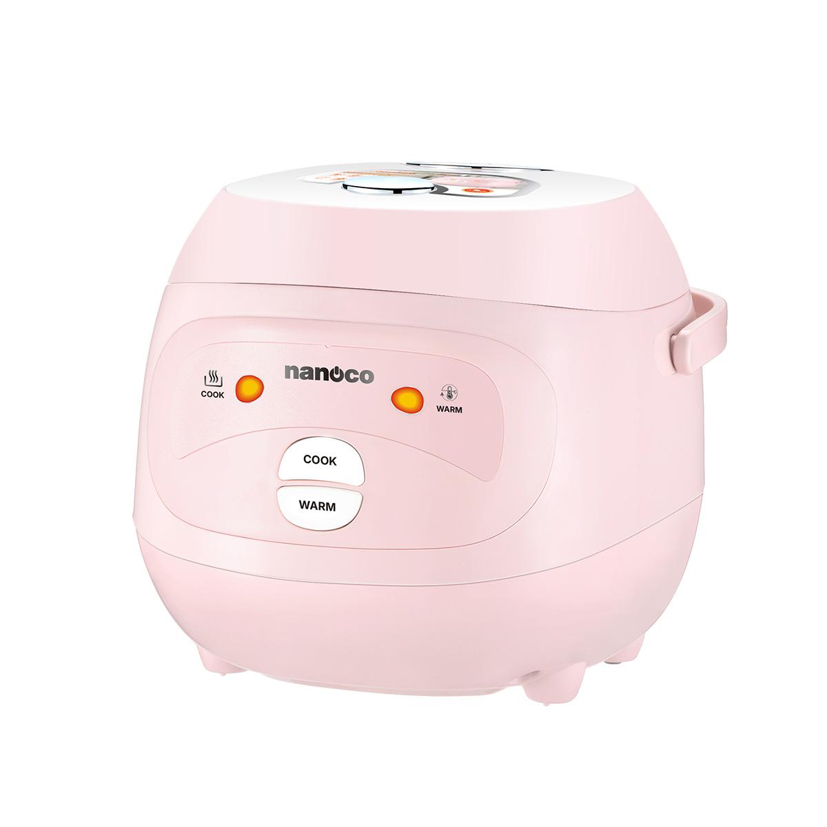 Nồi cơm điện nắp gài, 1.0L, màu hồng
