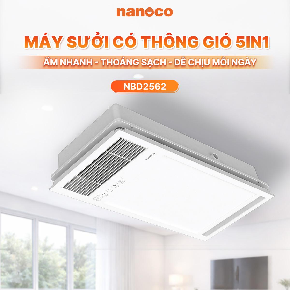 Máy sưởi có thông gió 5in1, NBD2562