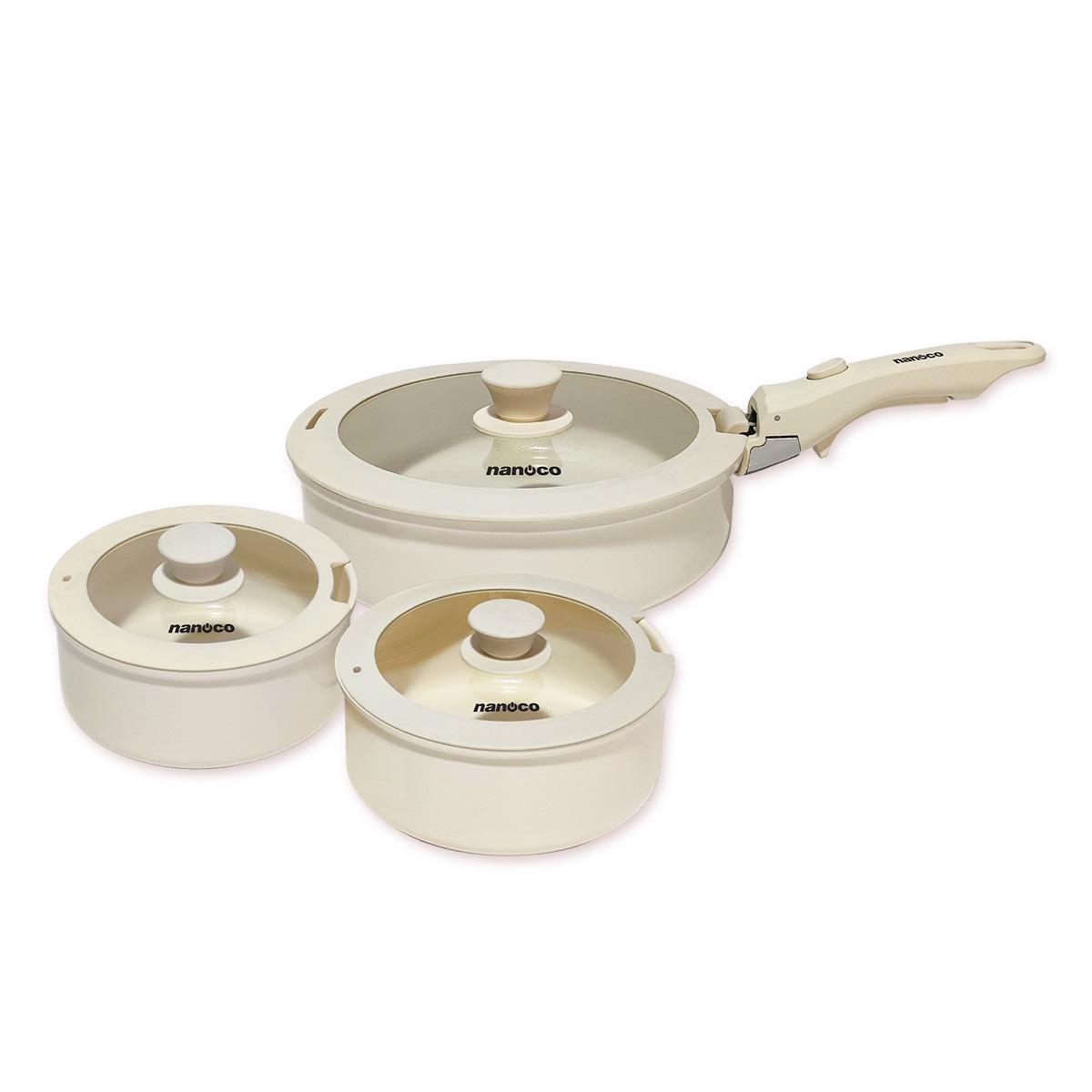 Bộ nồi chảo chống dính,D18-D20, D24, 4mm