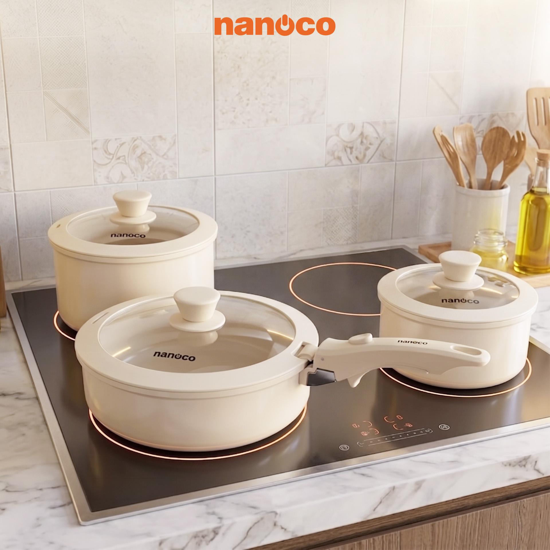 Bộ nồi chảo chống dính,D18-D20, D24, 4mm