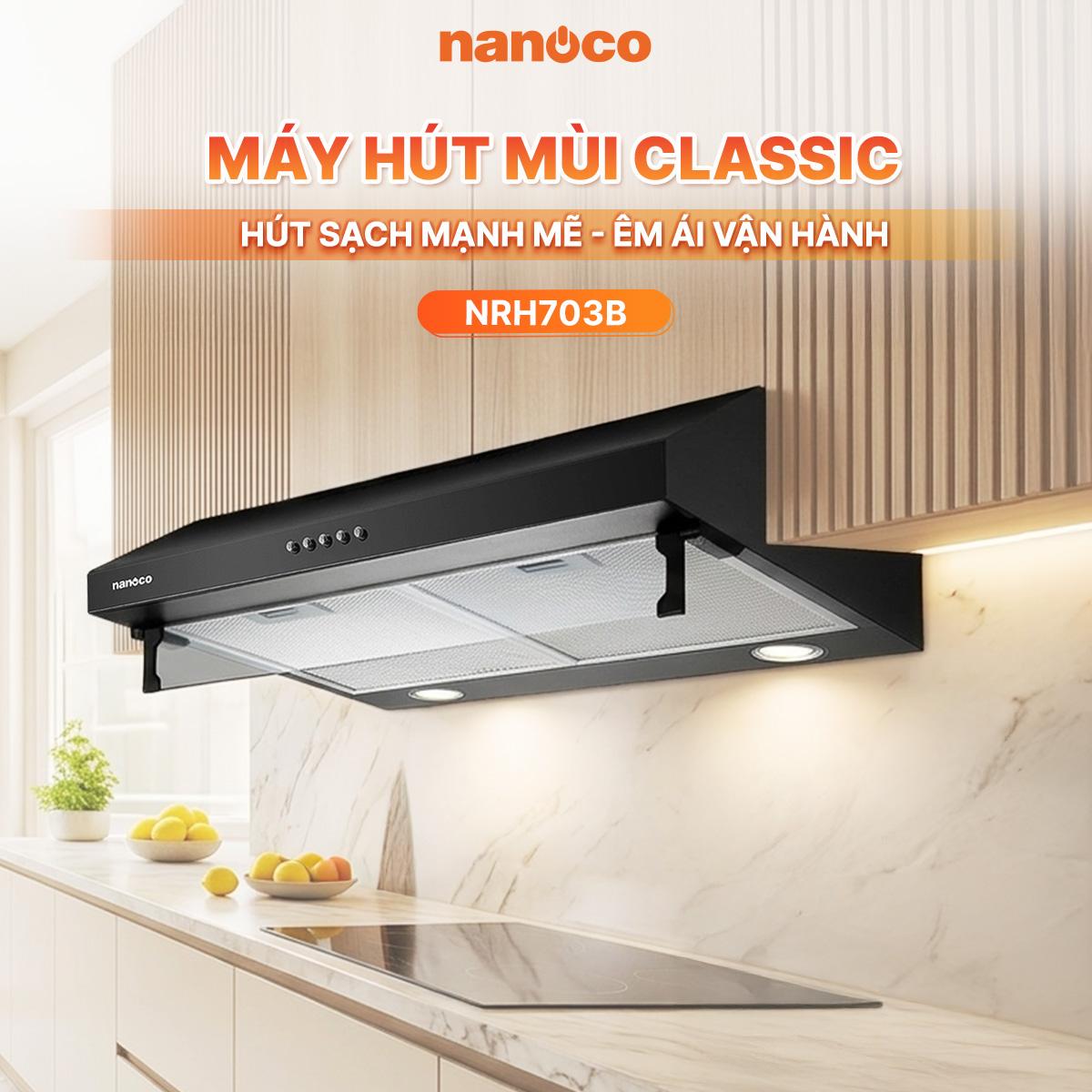 Hút mùi classic, 70 cm, hút mùi NRH703B