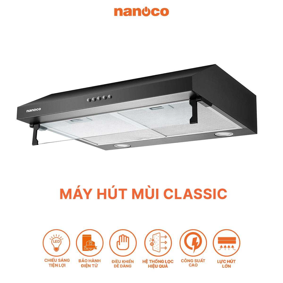 Hút mùi classic, 70 cm, hút mùi NRH703B