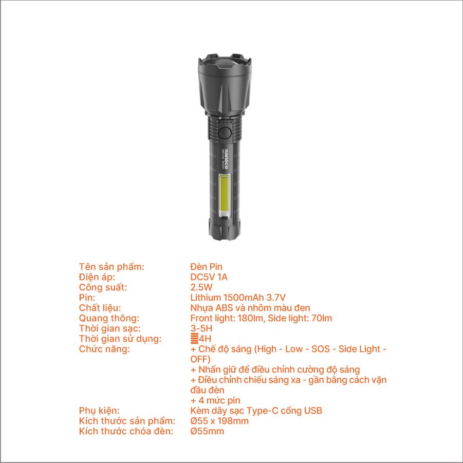 Đèn sạc Nanoco