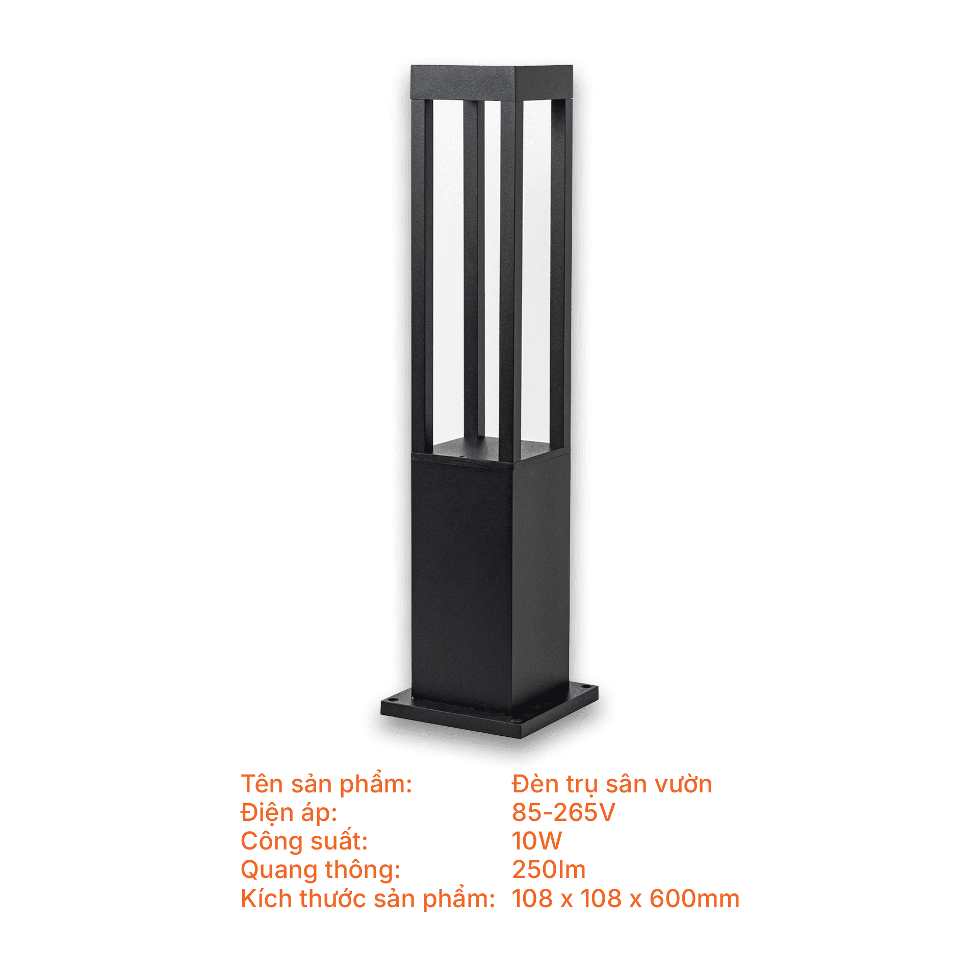 Đèn trụ sân vườn Nanoco - Stella Series