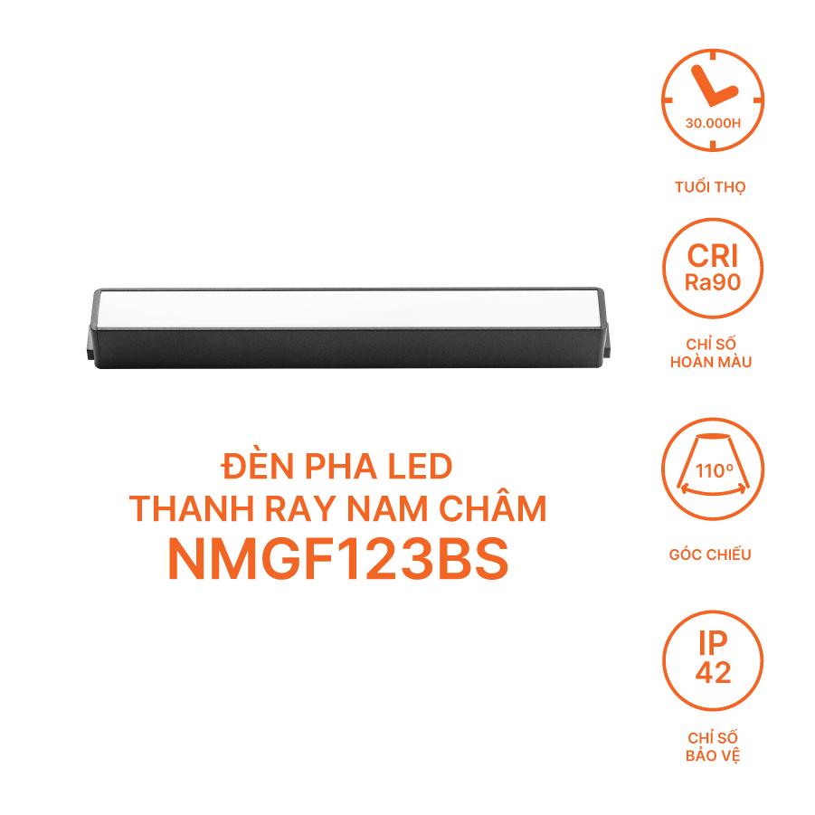 Đèn LED thanh ray nam châm 48V Nanoco