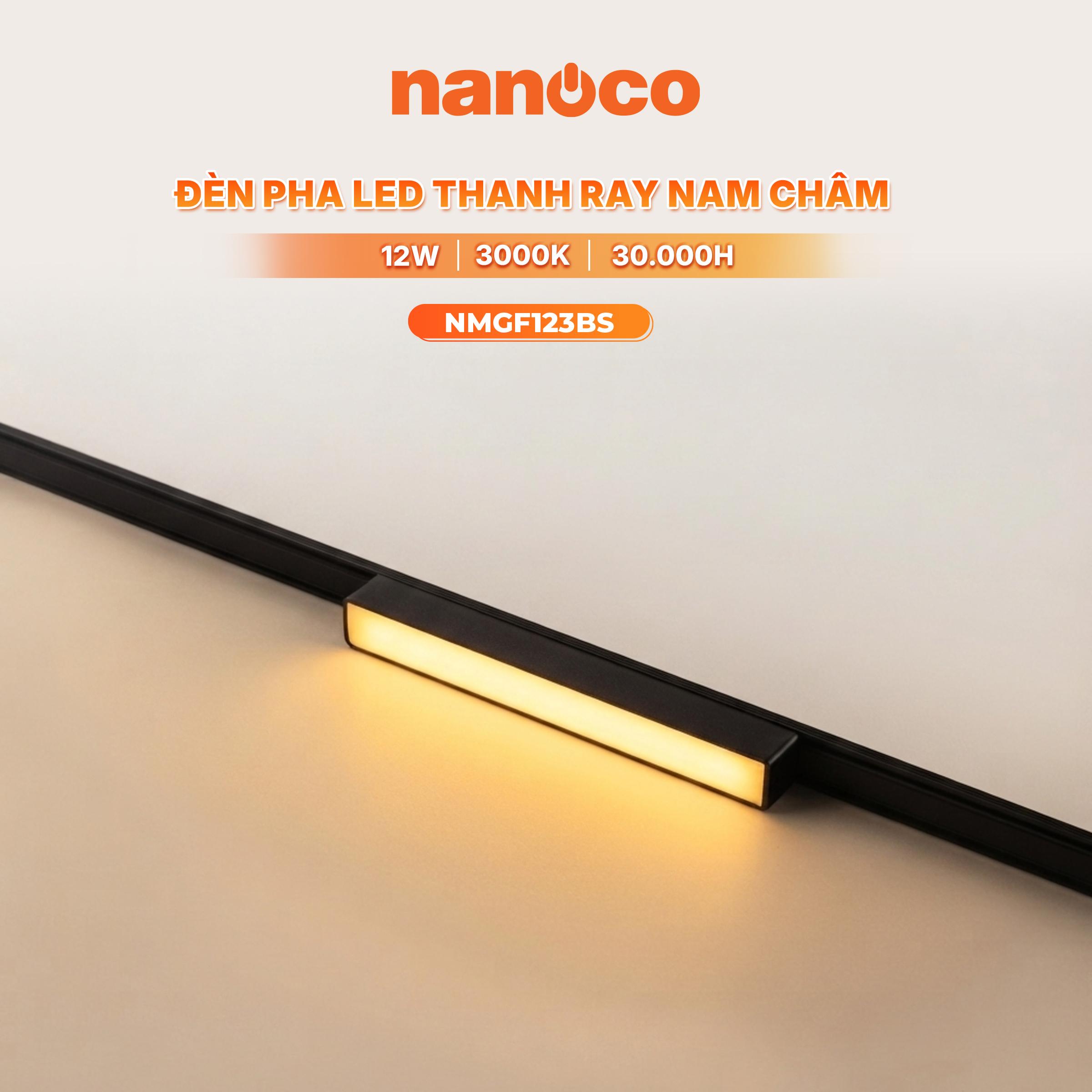 Đèn LED thanh ray nam châm 48V Nanoco