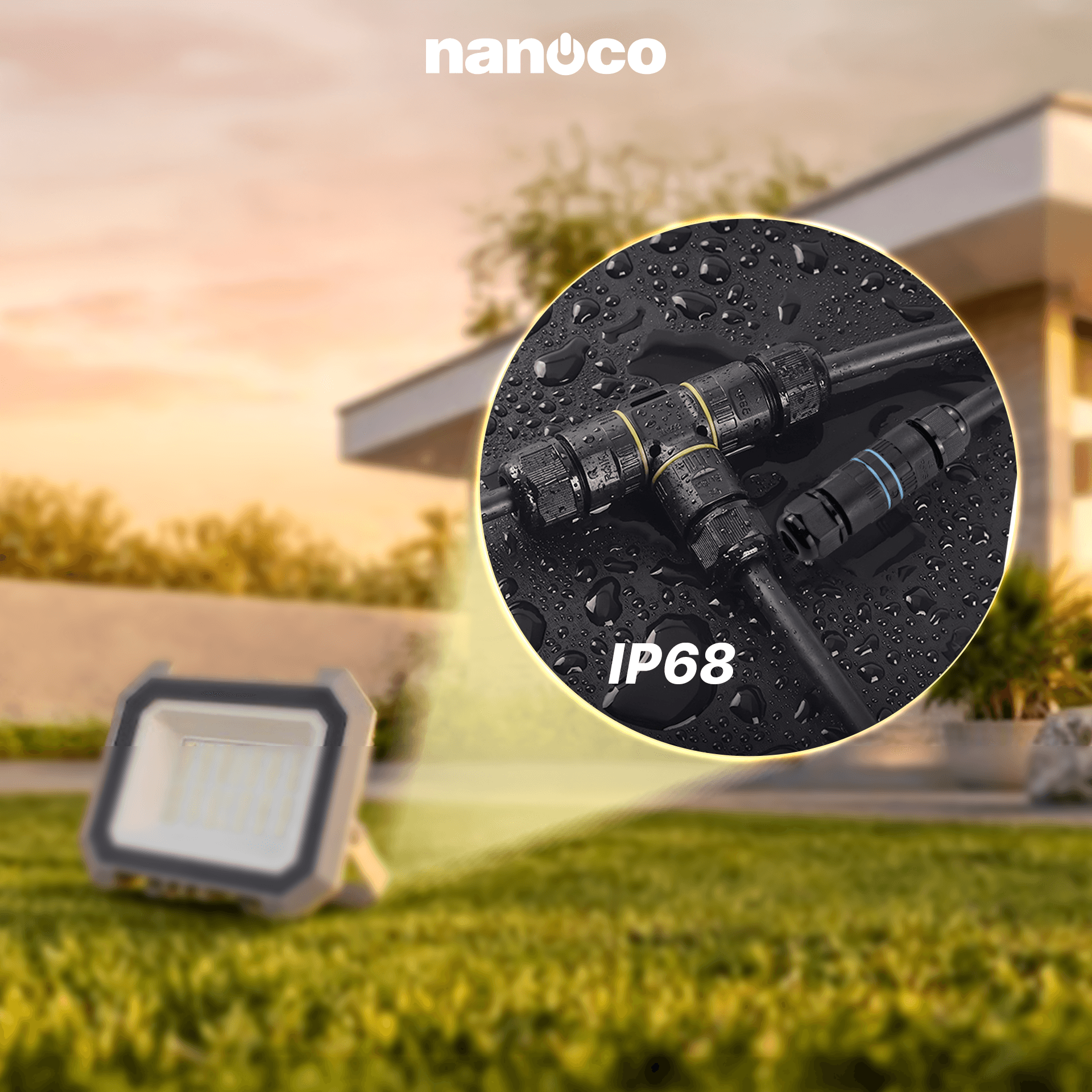 Đầu nối dây kín nước IP68 Nanoco