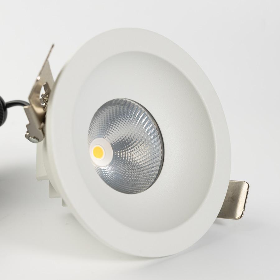 ĐènLED trần ngoàitrời IP65 φ90 7Wvàng